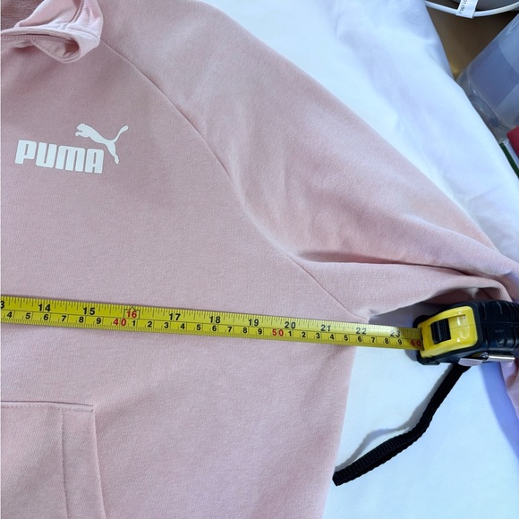 Puma Pink Quarter-Zip Sweatshirt LARGE - Picture 7 of 8